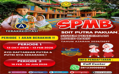 SPMB SDIT Putra Pakuan Bogor